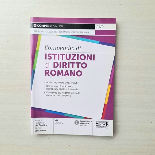 Compendio istituzioni di - istituzioni,