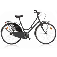 Bici 26 olanda city bike da passeggio da donna senza cambio grigio galante dino