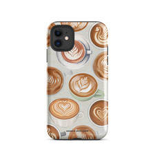 Coffee Canvas iPhone Case –