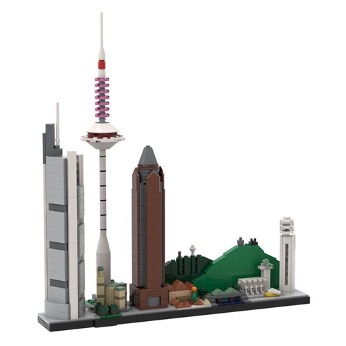Frankfurt skyline architecture - frankfurt,
