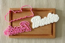 Barbie cookie cutter formine