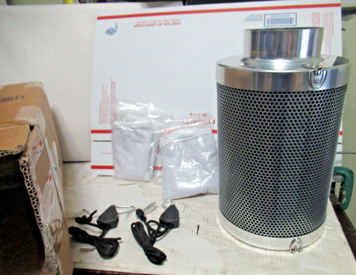 Vanleno carbon filter odor - 4"carbon,