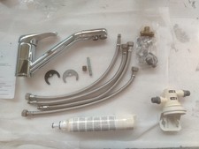 MISCELATORE SMEG  CROMATO DOPPIA USCITA CON ACQUA FILTRATA CANNA  GIREVOLE 180°