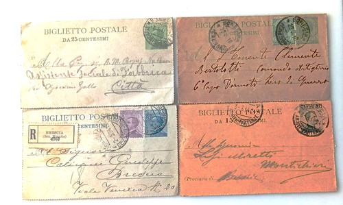 Biglietti postali - ,