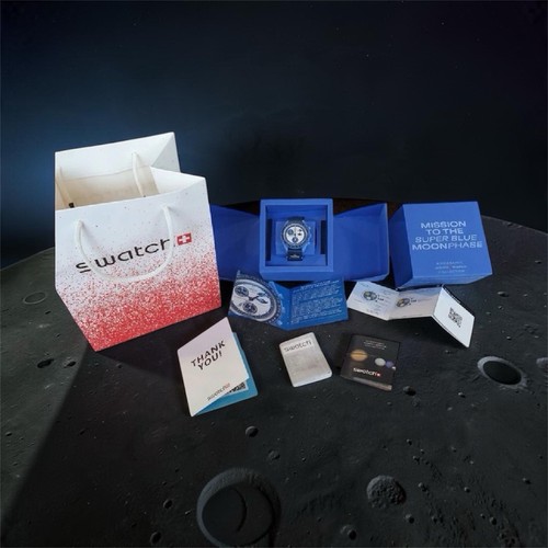 Swatch omega mission the - mission, to