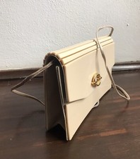 Borsa Vintage Vinile, Rigida, Tracolla/pochette. Made In Italy