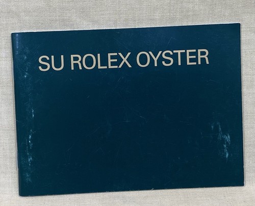 Rolex oyster booklet 2007 - oyster,