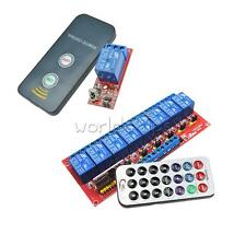 Interruttore Telecomando Infrarossi 1/8 Canali Relè Multifunzione 5/12V LED