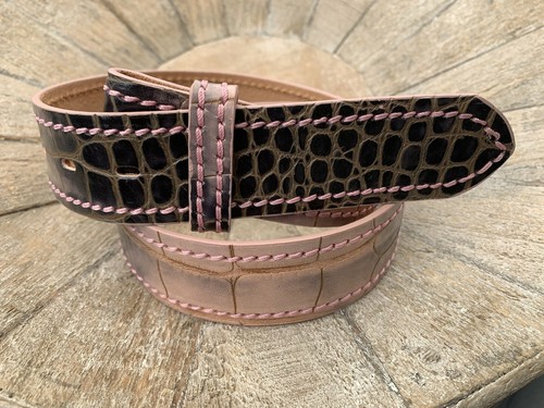 Cintura pelle reptile - cintura,