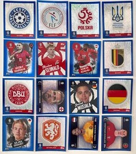 Adesivo Topps UEFA EURO 2024 - BLU/blu parallelo - scegli adesivo singolo