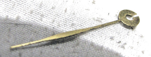 Lancetta minuti pendolo antico
