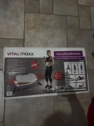 Piastra vibrante vitalmaxx con - vibrante,