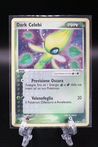 Pokémon dark celebi 101 ex - celebi, 4/101