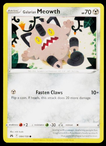 Galarian meowth corona - corona, comune