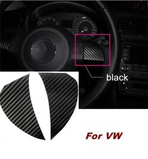 3D Carbonio Pellicola per Volante Adatto A VW Golf 6 Gti R Polo 6R Jetta MK5 MK6