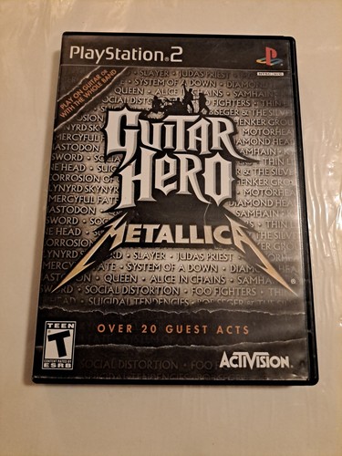 Guitar hero metallica sony - guitar,