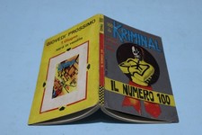 KRIMINAL N. 100 ORIGINALE