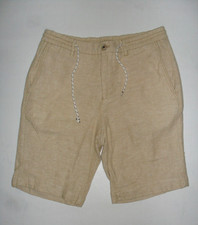 ZARA MAN BERMUDA PANTALONCINI Tg S IN LINO PREZZO AFFARE