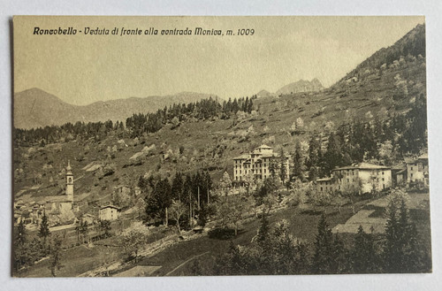 Cartolina bergamo roncobello - cartolina,