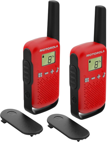 T42 red walkie talkie - red,