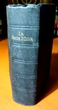 LA SACRA BIBBIA Ossia L'Antico e il Nuovo Testamento-Sacre scritture 1595 pagine