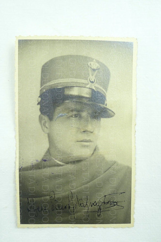 Vecchia foto militare tra ww1 - foto,