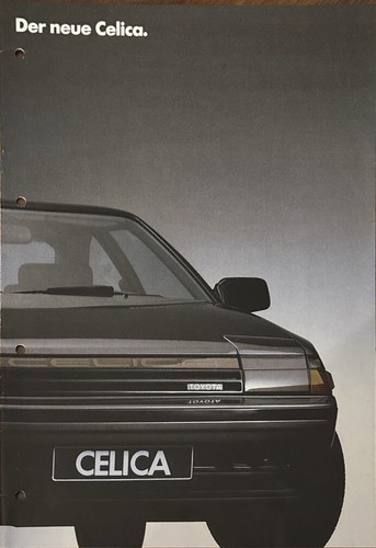 Toyota celica prospekt - celica,
