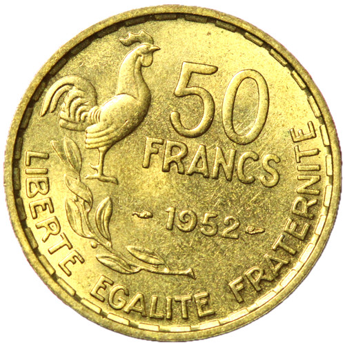 13706 50 francs 1952 - #13706,