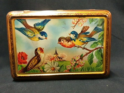 Ancienne boite tole litho - boite,