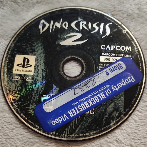 Capcom dino crisis - dino, 2