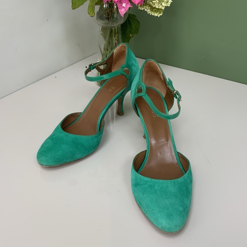 Scarpe con tacco camoscio - scarpe,