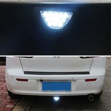 Universale Add-On Bianco 12LED Auto Terzo Stop Luce Freno Coda Luce Post. Nebbia