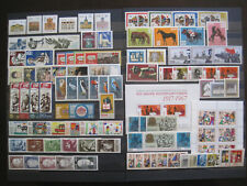 DDR Anno 1967 MiNr. 1245-1334