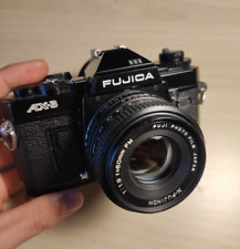 Fujica AX-3 Fotocamera Analogica Funzionante Pellicola 35 Reflex con 50mm 1.9