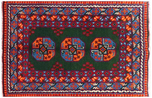 Tappeto orientale afghan akcha - tappeto,