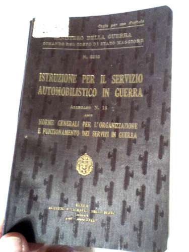 Ww1 regio esercito - ww1, prima