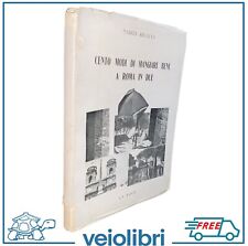 Libro CENTO MODI DI MANGIARE BENE A ROMA IN DUE guida gastronomica vintage