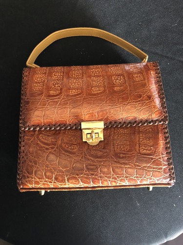 Borsa vintage coccodrillo - borsa,