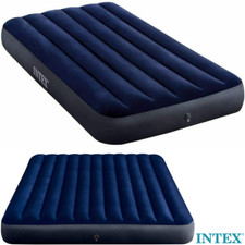 Intex MATERASSO GONFIABILE LETTO 137x191x25 cm Classic Downy 64758