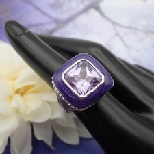 Vintage purple crystal - vintage,