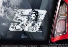 Adesivo auto marco simoncelli - adesivo,