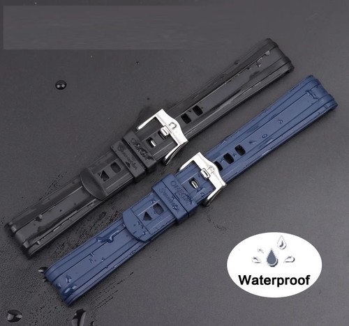 Cinturino silicone gomma - , blu