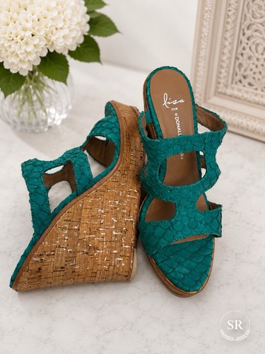 Sandali con zeppa plateau - , lisa