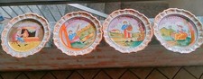 Piatti Ceramica Bassano 4 Stagioni Vintage 