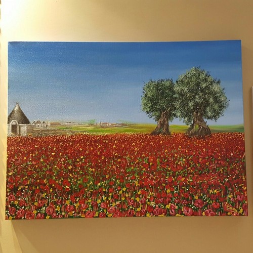 Quadro olio tela - quadro,