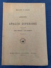 PICONE ANALISI SUPERIORE VOL.1