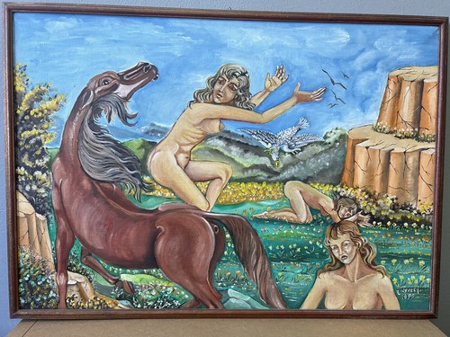 Quadri dipinti mano olio su - dipinti,