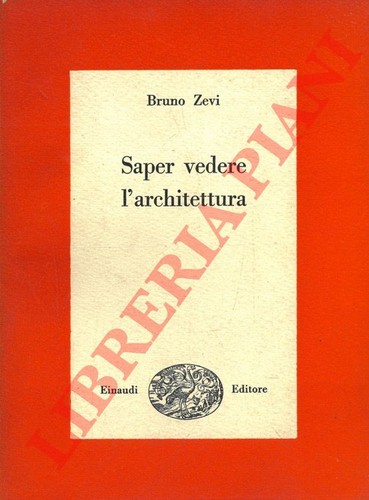 Zevi bruno saper vedere - zevi,