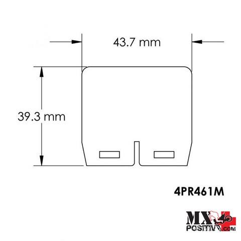 Lamelle ricambio vforce - lamelle, 4r