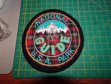 TOPPA PATCH VINTAGE NATIONAL GUIDE U.S.A. PARK MODELLO A